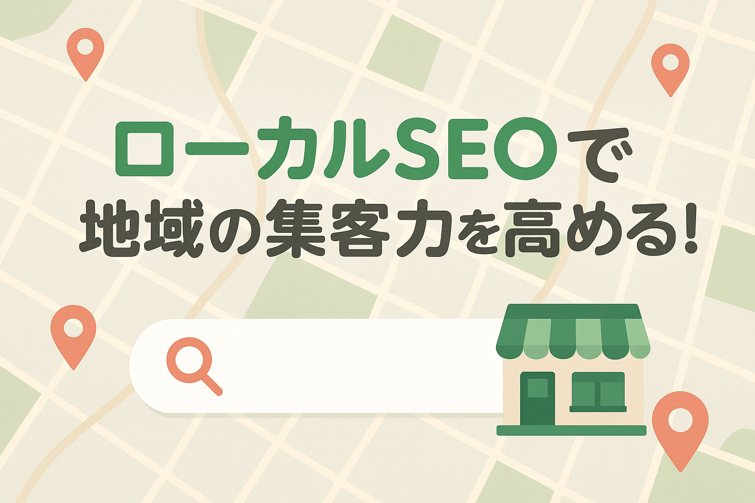 ローカルSEOとは？地域キーワードで集客を増やす効果的な方法とポイント