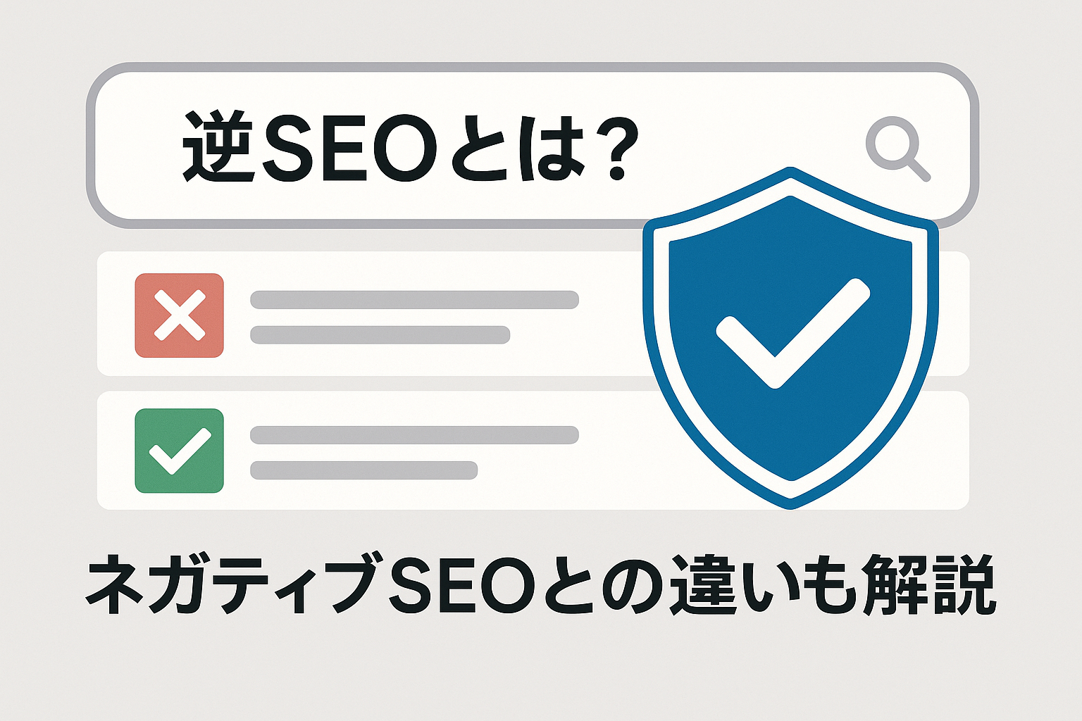 風評被害を防ぐ逆SEOとは？ネガティブSEOとの違いも解説